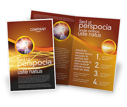 Light Brochure Template Design And Layout Download Now 03064 Poweredtemplate Com Lights Flyer Template