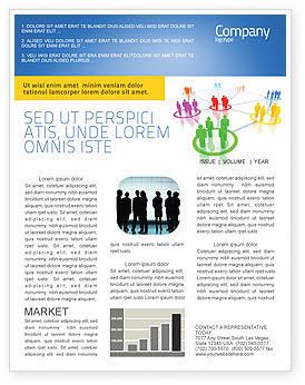 Social Network Communication Newsletter Template For Microsoft Word Adobe Indesign Download Communications Newsletter Template