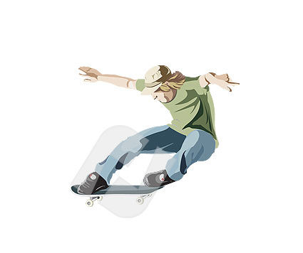 Clip Art Skater