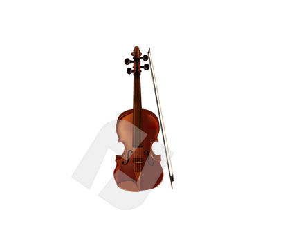 Violin Clipart #00125 Violin Clipart #00125