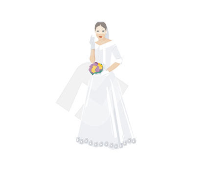 clip art bride