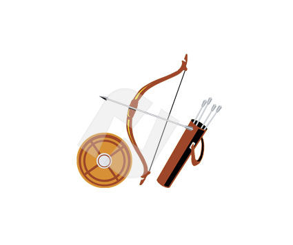 Archery Clipart #00305 *