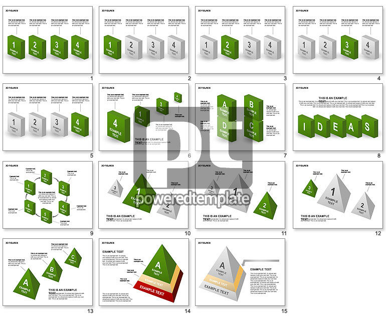 3D Objects For PowerPoint Presentations Download Now PoweredTemplate