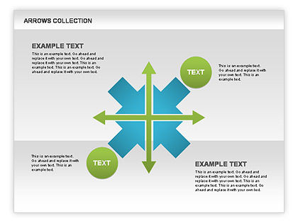 Powerpoint Shapes Download on Opposite Arrows Shapes For Powerpoint Presentations  Download Now
