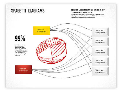 Spaghetti Chart for PowerPoint Presentations, Download Now 01222