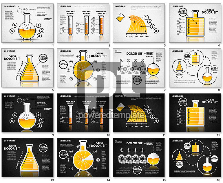 laboratory infographics powerpoint