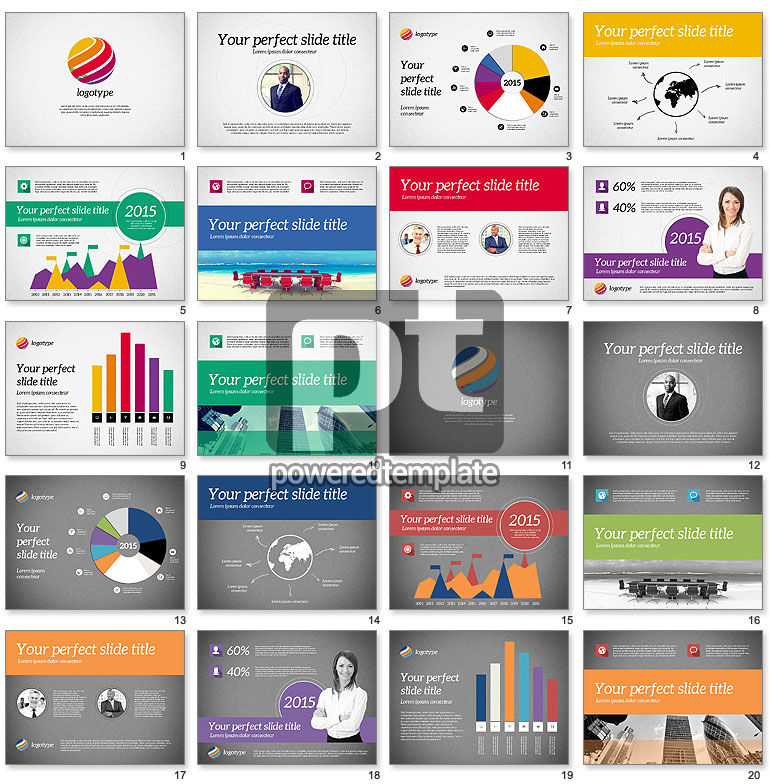 Business Consulting Presentation Template for PowerPoint Presentations