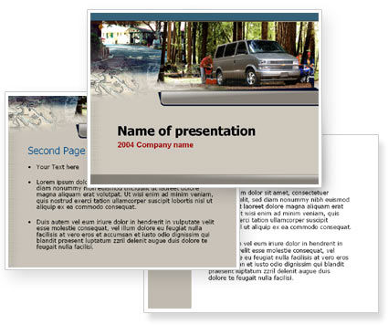 Free In the Country PowerPoint Template PoweredTemplate com 3