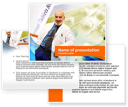 Pharmacy Production Powerpoint Template Poweredtemplate Com 3 Backgrounds 3 Masters 20 Pharmacy Html Template