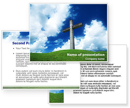 cross background powerpoint