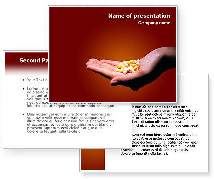 Pharmacies PowerPoint Template - PoweredTemplate.com | 3 Backgrounds, 3 ...