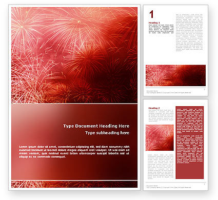 Fireworks Template