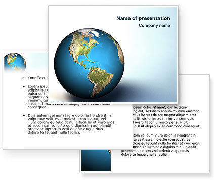 Sunny Earth Animated Powerpoint Template