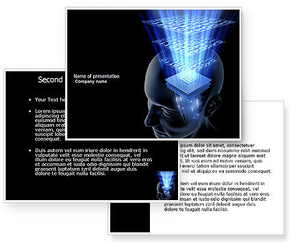 Digital Memory Powerpoint Template Poweredtemplate Com 3 Backgrounds 3 Masters 20 Slides Memory Template Powerpoint