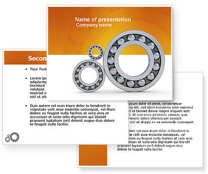 Bearing PowerPoint Template - PoweredTemplate.com | 3 Backgrounds, 3 ...