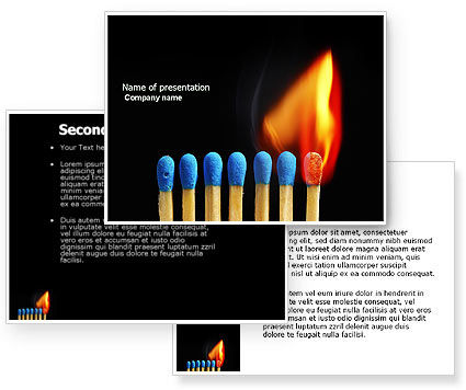 Match Powerpoint Template Poweredtemplate Com 3 Backgrounds 3 Masters 20 Slides Instant Matching Powerpoint Template