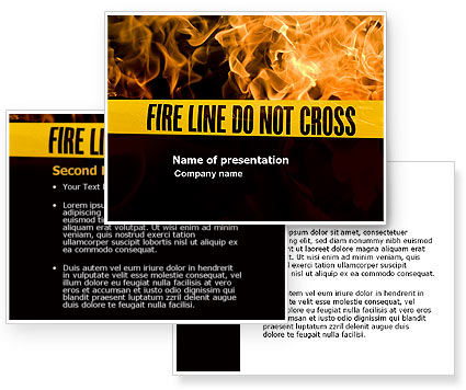 Fire Powerpoint Template