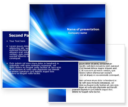 Blue Ppt Templates