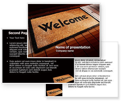 Welcome Powerpoint Background