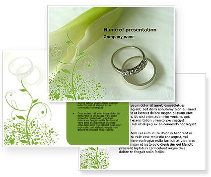 Engagement PowerPoint Template Engagement Background for PowerPoint 