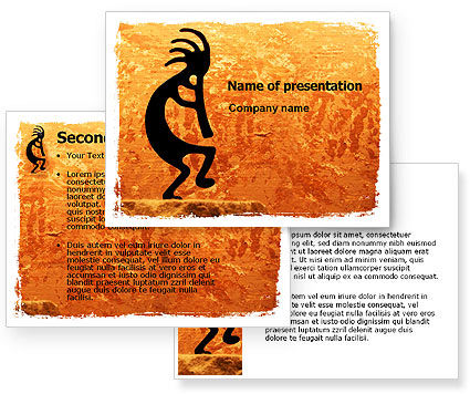 Ethnic Party Powerpoint Template Poweredtemplate Com 3 Backgrounds 3 Masters 20 Slides Ethnic Powerpoint Templates