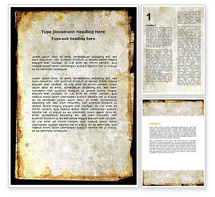 Ms Word 2003 Journal Template