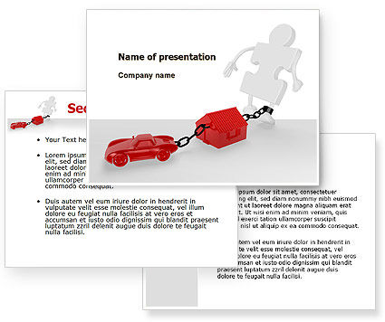 Bank Loans Powerpoint Template Poweredtemplate Com 08140 3 Backgrounds 3 Masters 20 Bank Loan Presentation Template