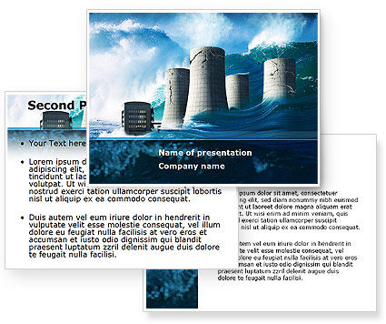 Natural Disaster Powerpoint Template Powerpoint Templates And Tutorials From Poweredtemplate Com Disaster Powerpoint Templates Free