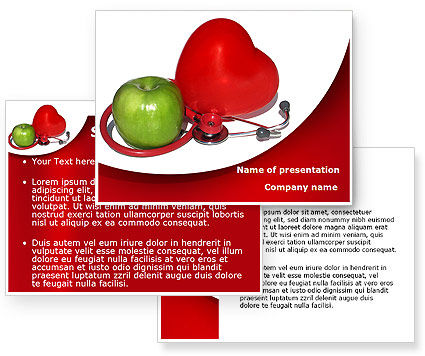 Healthy Food PowerPoint Template - PoweredTemplate.com | 08625 | 3 ...