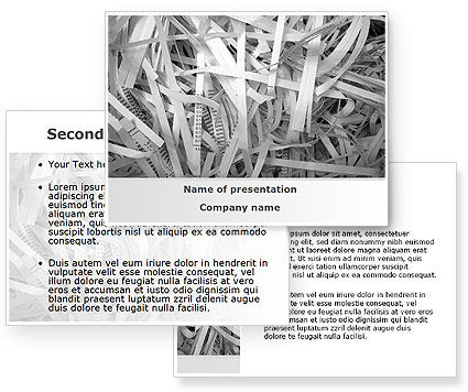 Paper Powerpoint Template