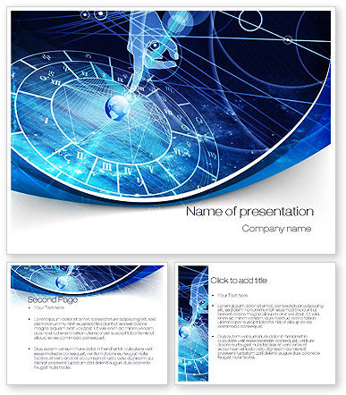 Astrology PowerPoint Template - PoweredTemplate.com | 10604 | 3 ...