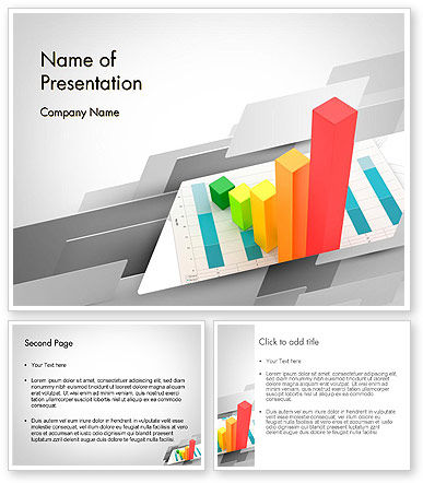 Designing Data Visualization PowerPoint Template - PoweredTemplate.com ...