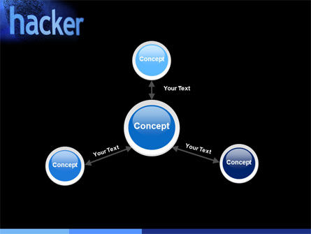 Hacker PowerPoint Template, Backgrounds | 04973 | PoweredTemplate.com