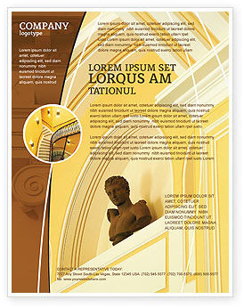Saule Flyer Vorlage Hintergrund Fur Microsoft Word Publisher Und
