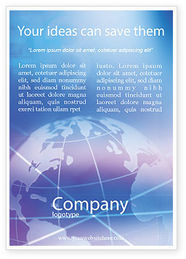 Blue Earth Abstract Ad Template