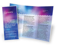Blue Earth Abstract Brochure Template