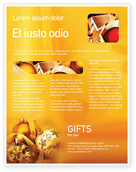 christmas tree decorations flyer template background in microsoft flyer decorations