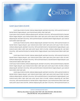 Church Letterhead Templates In Microsoft Word Adobe Illustrator And Other Formats Download Church Letterheads Design Now Poweredtemplate Com