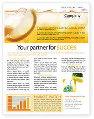 Cocktail Party Newsletter Template