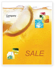 Cocktail Party Sale Poster Template