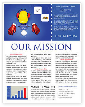 Safety Newsletter Templates In Microsoft Word Adobe Illustrator And Other Formats Download Safety Newsletters Design Now Poweredtemplate Com