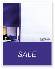 Interior In Violet Sale Poster Template