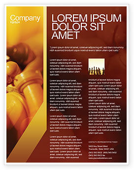 Sports: Templat Flyer Catur Berfoto Untuk Memainkan Game-game Strategis #02033