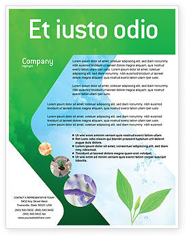 Natur Pur Flyer Vorlage Hintergrund Fur Microsoft Word Publisher Und Illustrator Formate Jetzt Herunterladen 021 Poweredtemplate Com