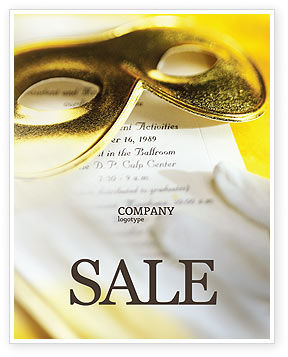 masquerade flyer template