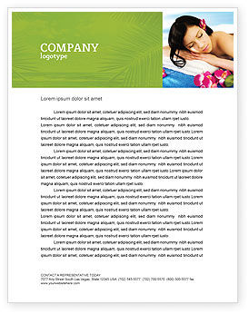 Spa Flyer Template, Background in Microsoft Word, Publisher and ...