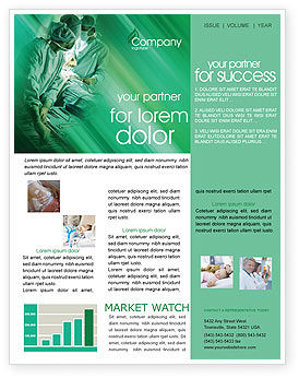 Scrub Nurse Newsletter Template For Microsoft Word Adobe InDesign   Newsletter Template B 