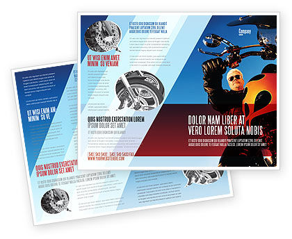 biker brochure template design and layout download now 02315