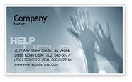 Help Business Card Template