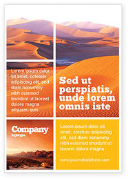 Red Desert Ad Template